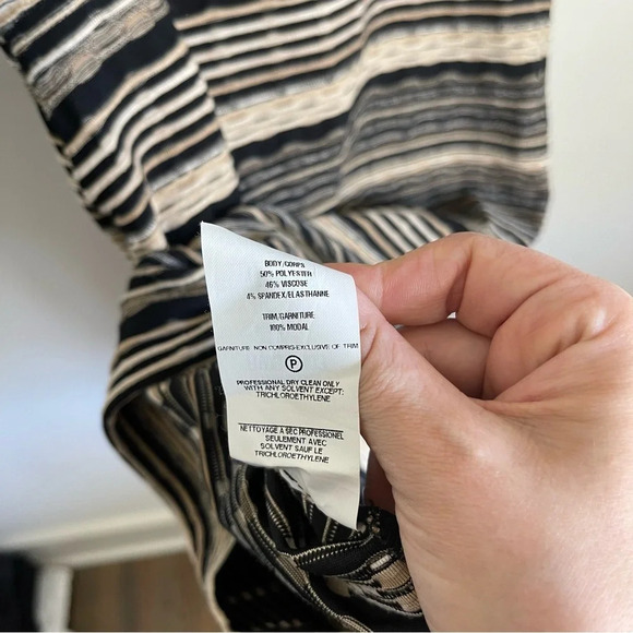 Twenty brand striped sleeveless high neck dress size XS - Picture 7 of 7